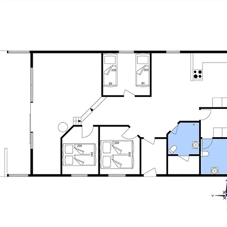Casa vacanze Fy222-otterup-klovervaenget-13 *